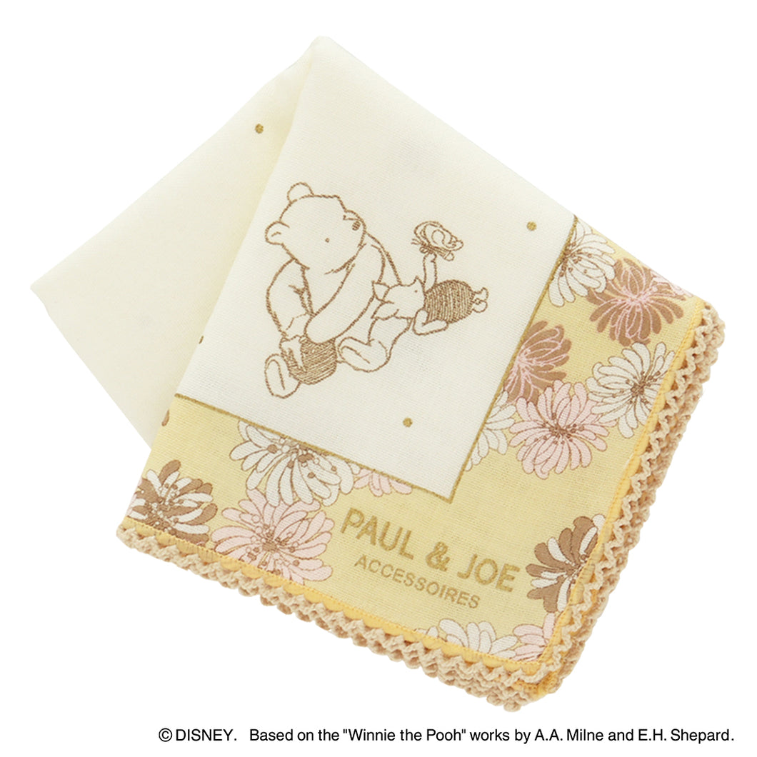 PAUL & JOE × CLASSIC POOH　ガーゼハンカチ
