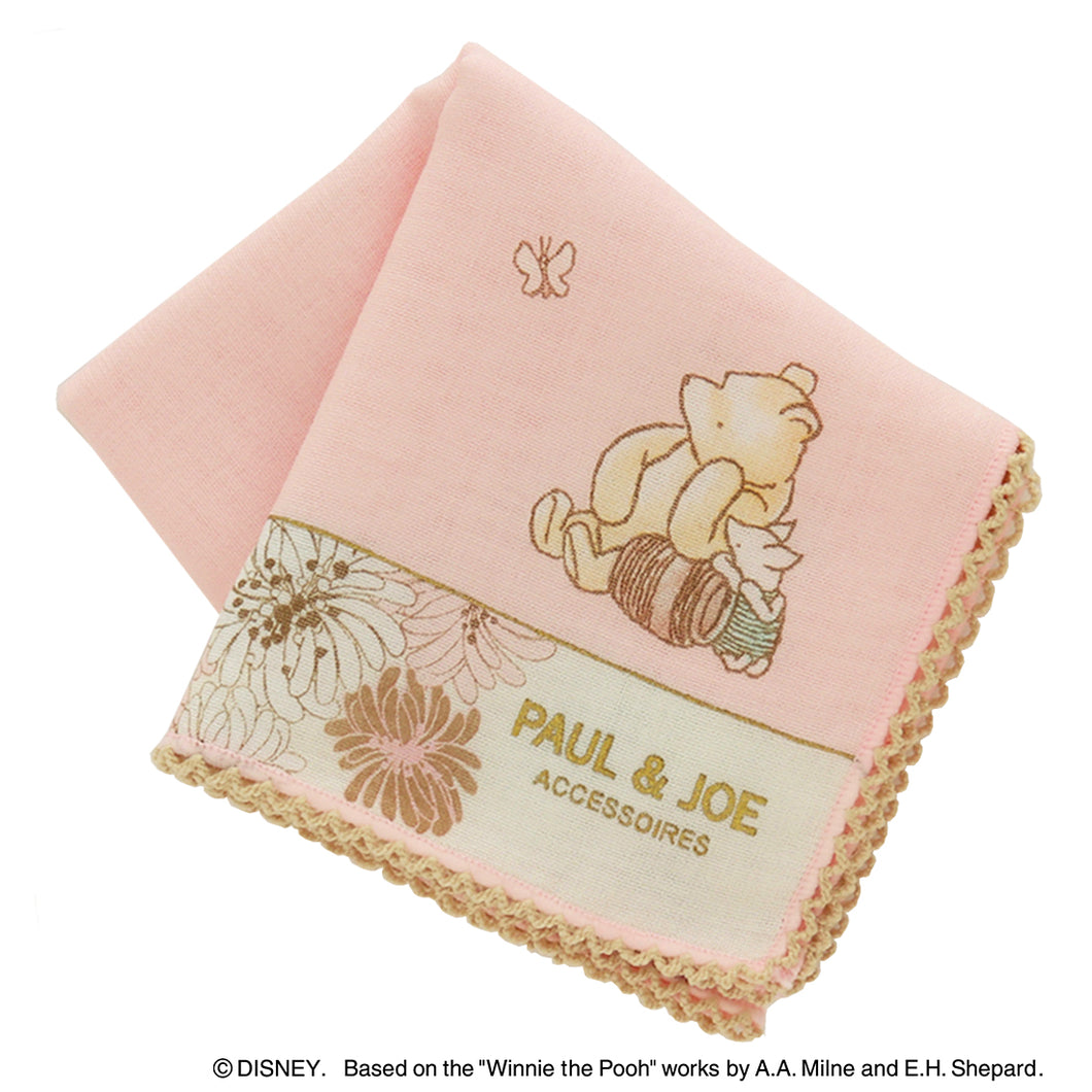 PAUL & JOE × CLASSIC POOH　ガーゼハンカチ