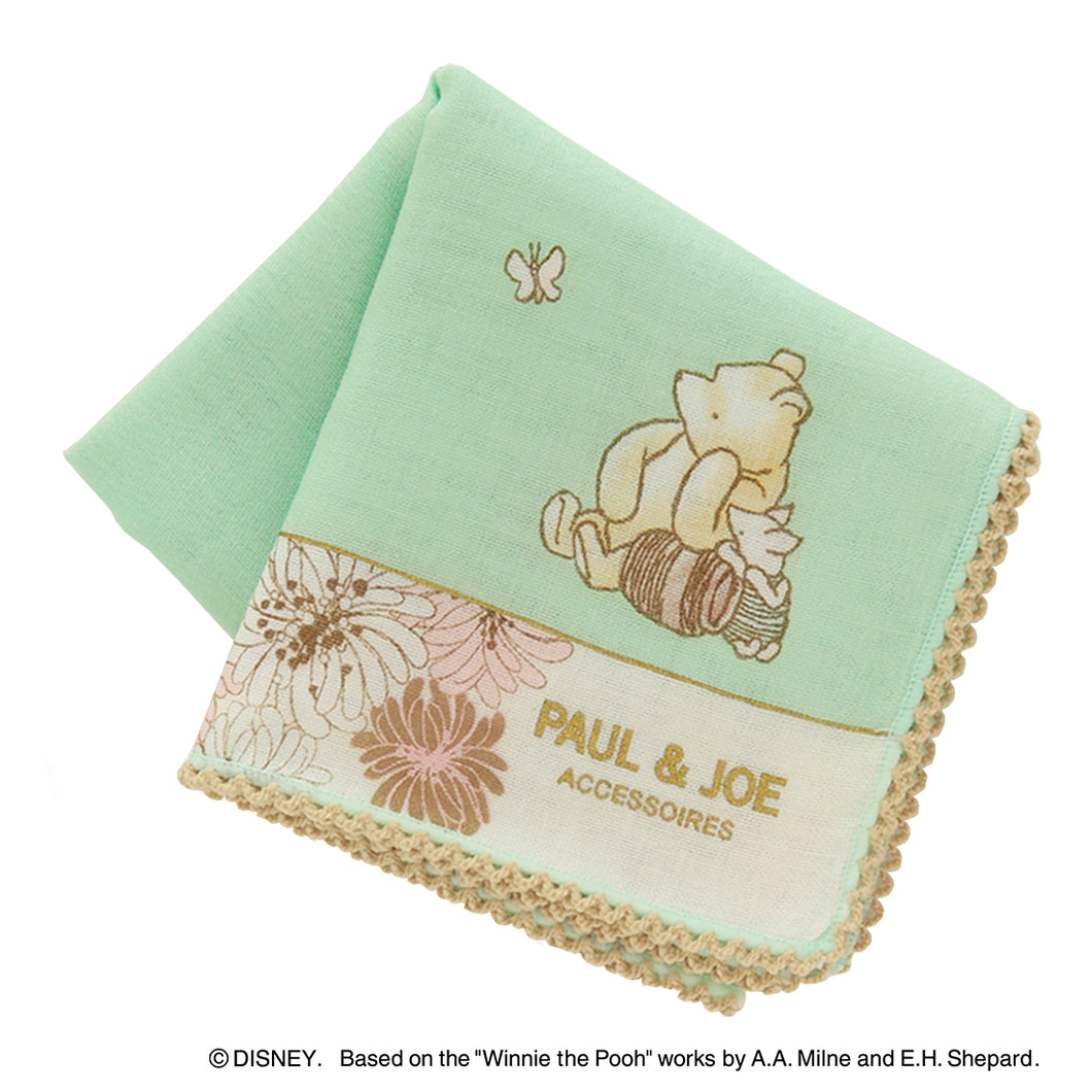 PAUL & JOE × CLASSIC POOH　ガーゼハンカチ