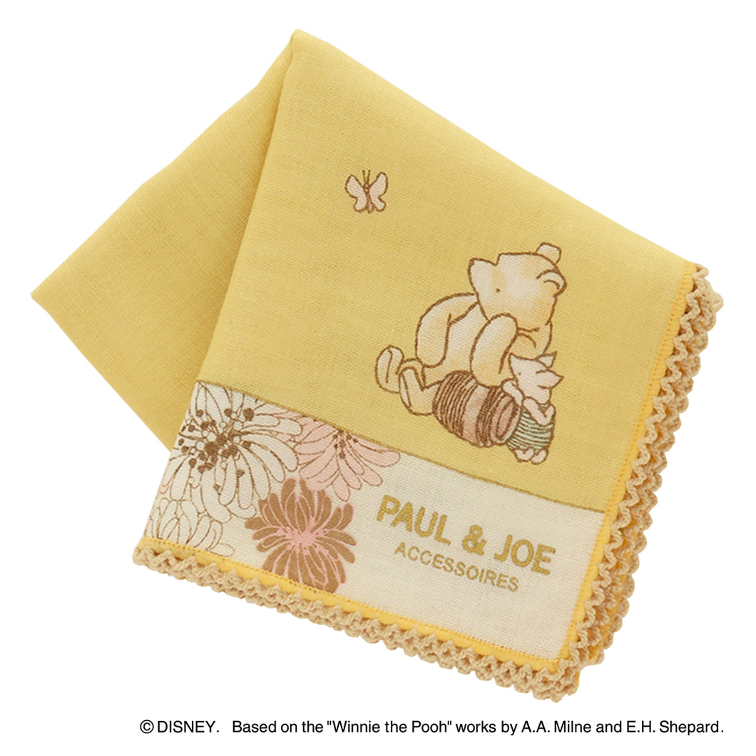 PAUL & JOE × CLASSIC POOH　ガーゼハンカチ