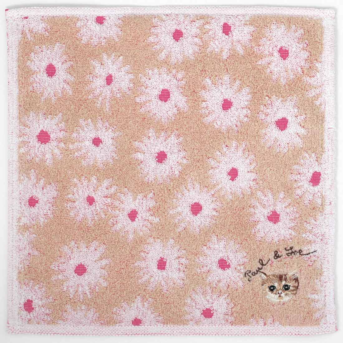 タオルハンカチーフ（ベージュ）