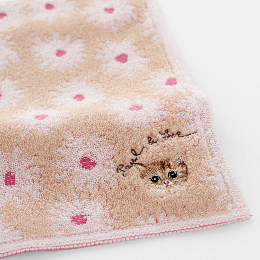 タオルハンカチーフ（ベージュ）