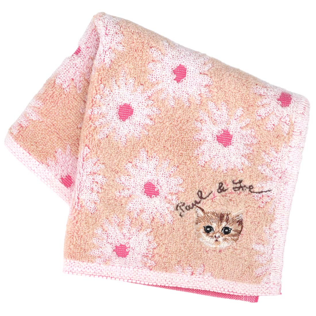 タオルハンカチーフ（ベージュ）