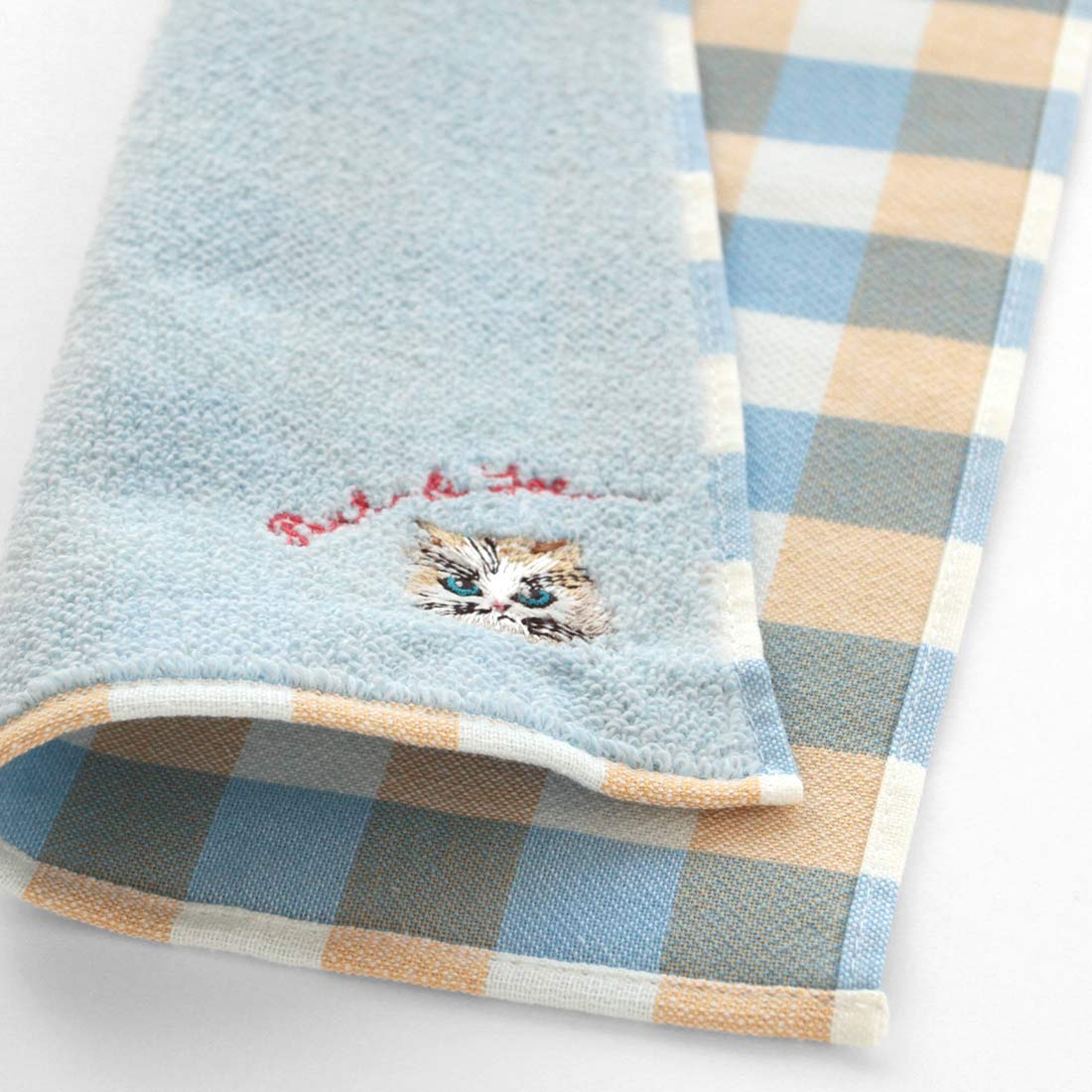 タオルハンカチーフ（ブルー）