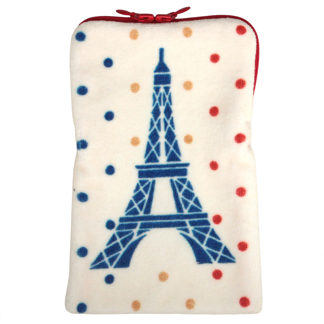 ファスナー付きタオル（アイボリー）