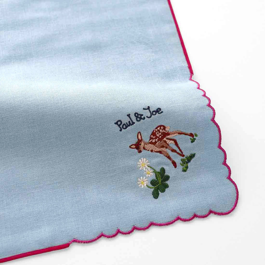 刺繡 ガーゼハンカチ