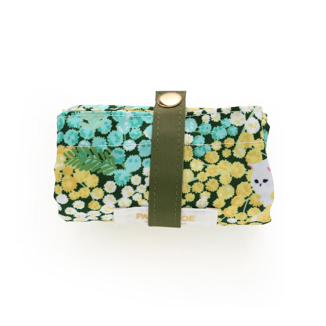 【ミモザ】エコバッグ（グリーン）