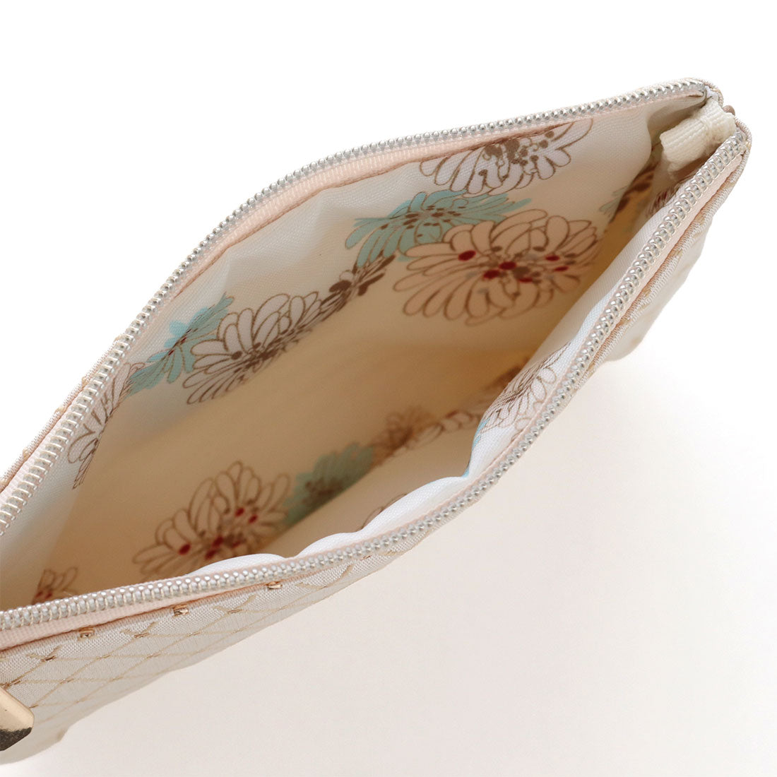 平ポーチ（ベージュ）