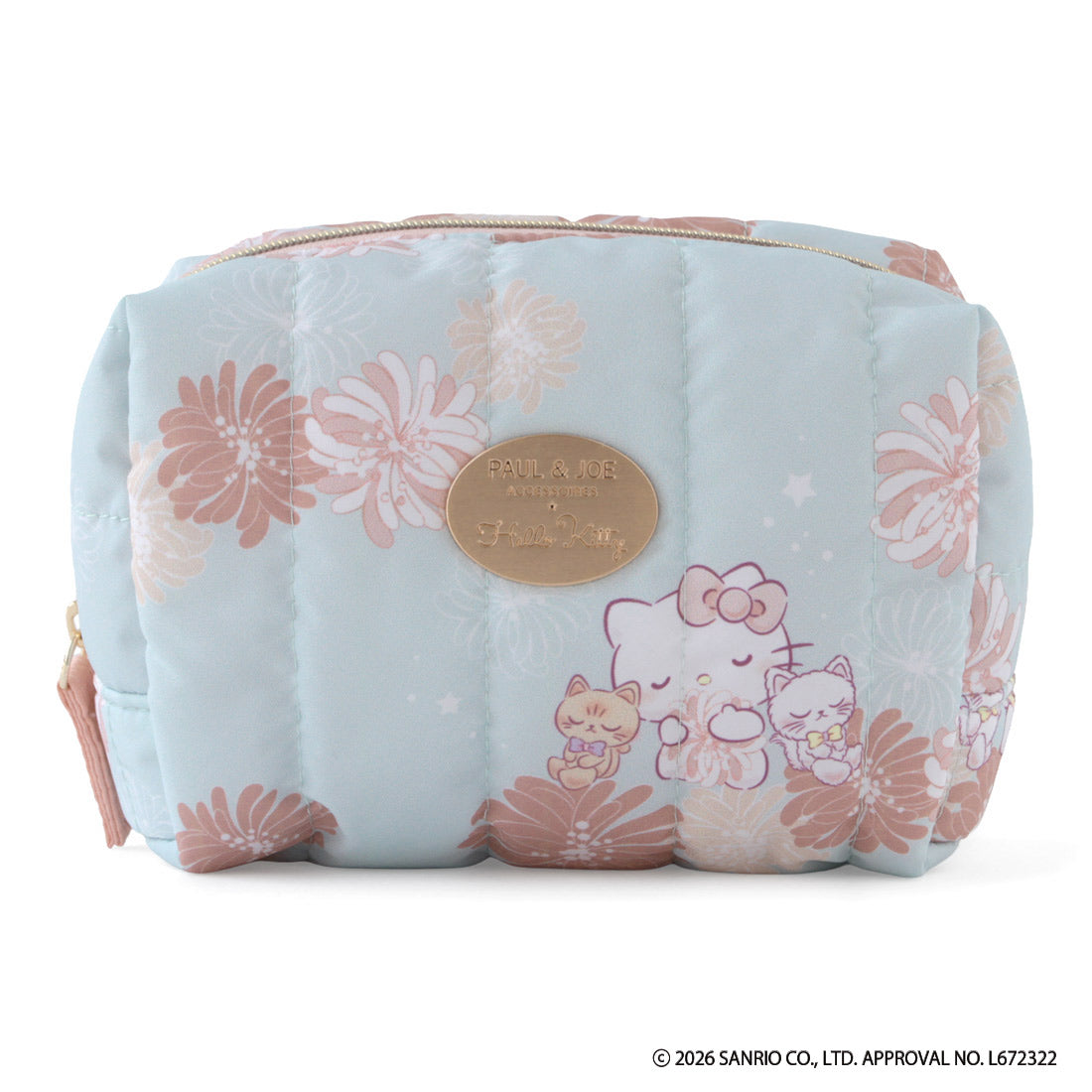 【HELLO KITTY】キルティングポーチ