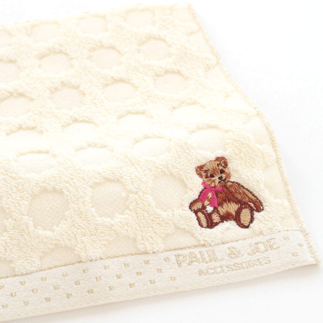 ミニタオルハンカチ（アイボリー）