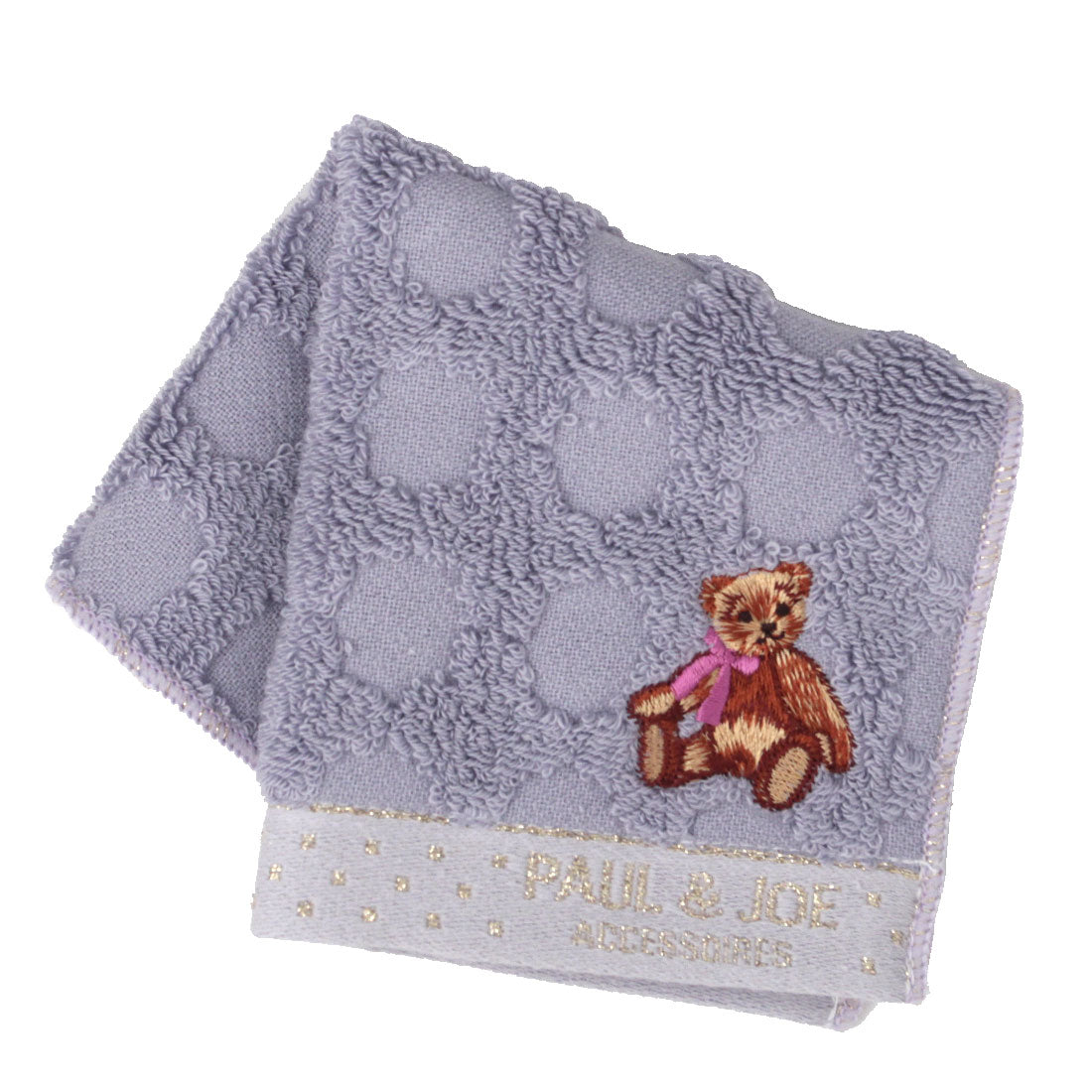 ミニタオルハンカチ（グレー）