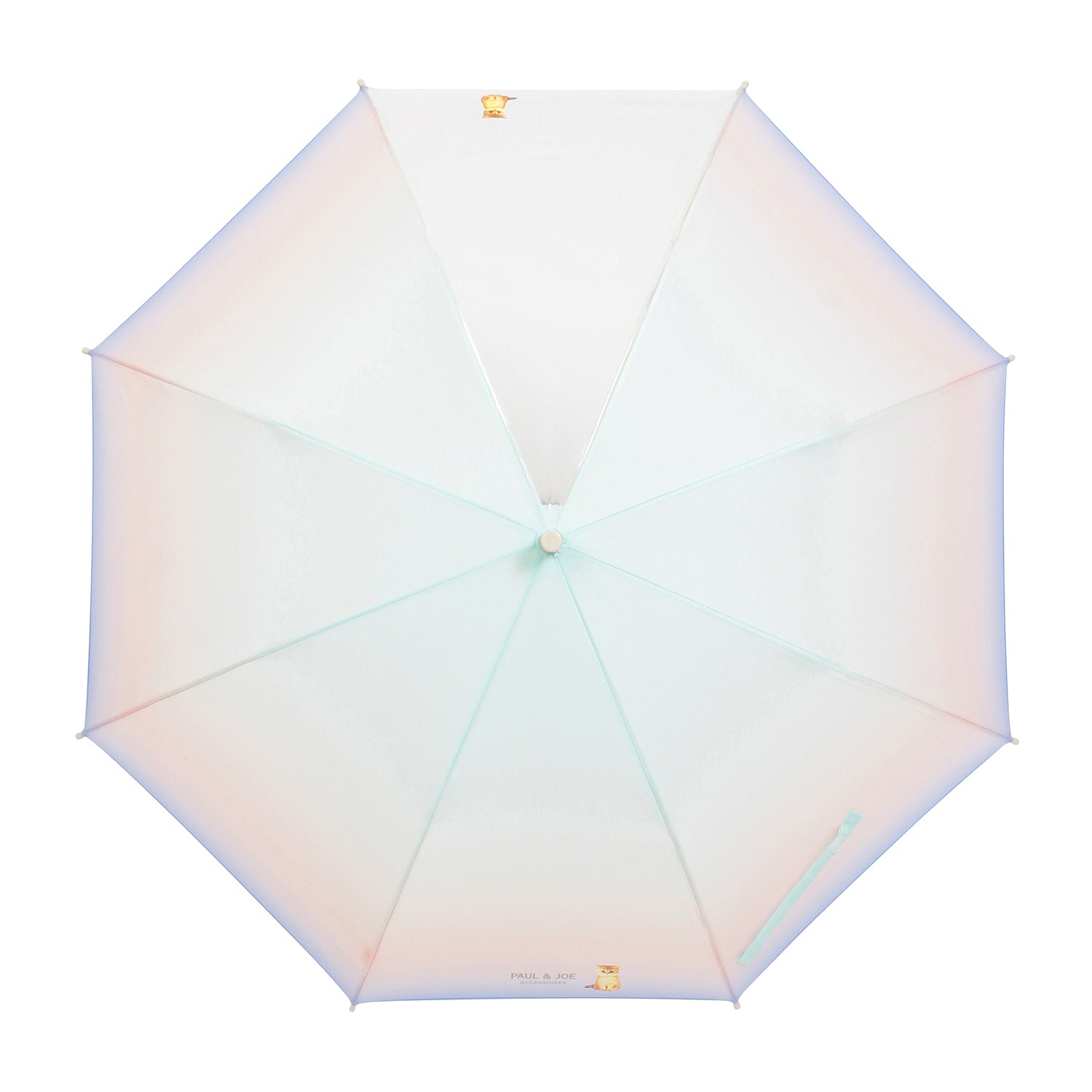 ＜55cm＞ 子供長傘　グラデーション　グリーン