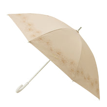 日傘（晴雨兼用）　長傘クリザンテーム　コスメカラー　ベージュ