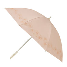 日傘（晴雨兼用）　長傘クリザンテーム　コスメカラー　ペールオレンジ