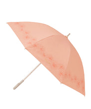 日傘（晴雨兼用）　長傘クリザンテーム　コスメカラー　ピーチ