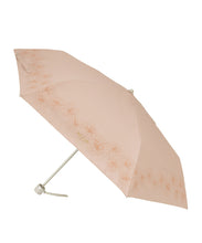 日傘（晴雨兼用）　折りたたみ傘クリザンテーム　コスメカラー　ペールオレンジ