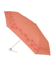 日傘（晴雨兼用）　折りたたみ傘クリザンテーム　コスメカラー　オレンジ