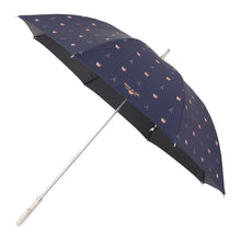 日傘（晴雨兼用）　長傘ヌネットinパリス　ネイビーブルー