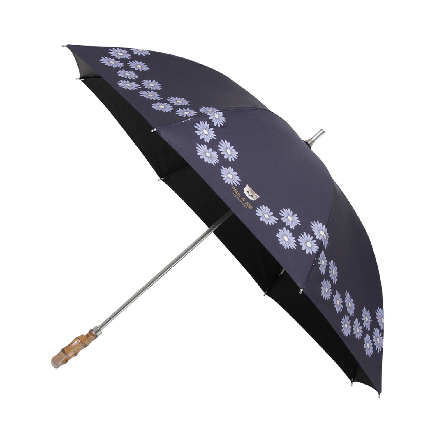 日傘（晴雨兼用）　長傘　デイジー　ネイビーブルー