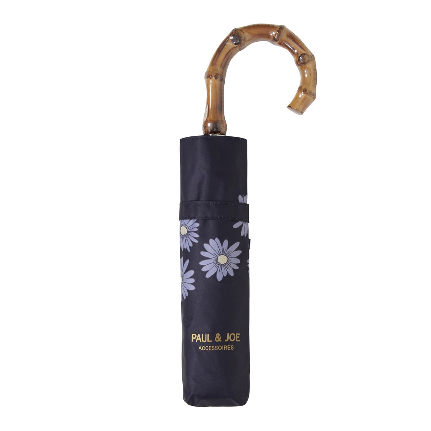 日傘（晴雨兼用）　折りたたみ傘　デイジー　ネイビーブルー