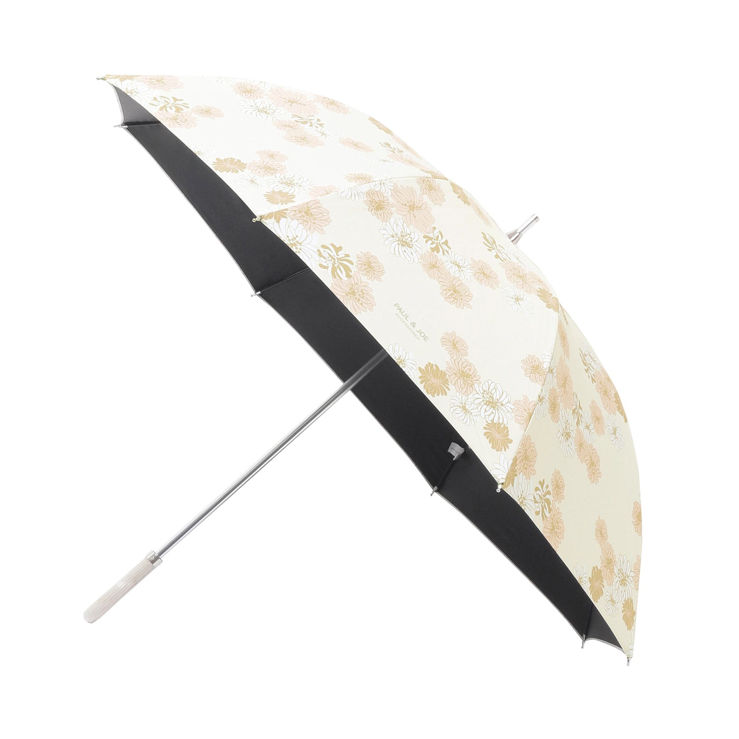 日傘（晴雨兼用）　長傘　クリザンテーム　ホワイト