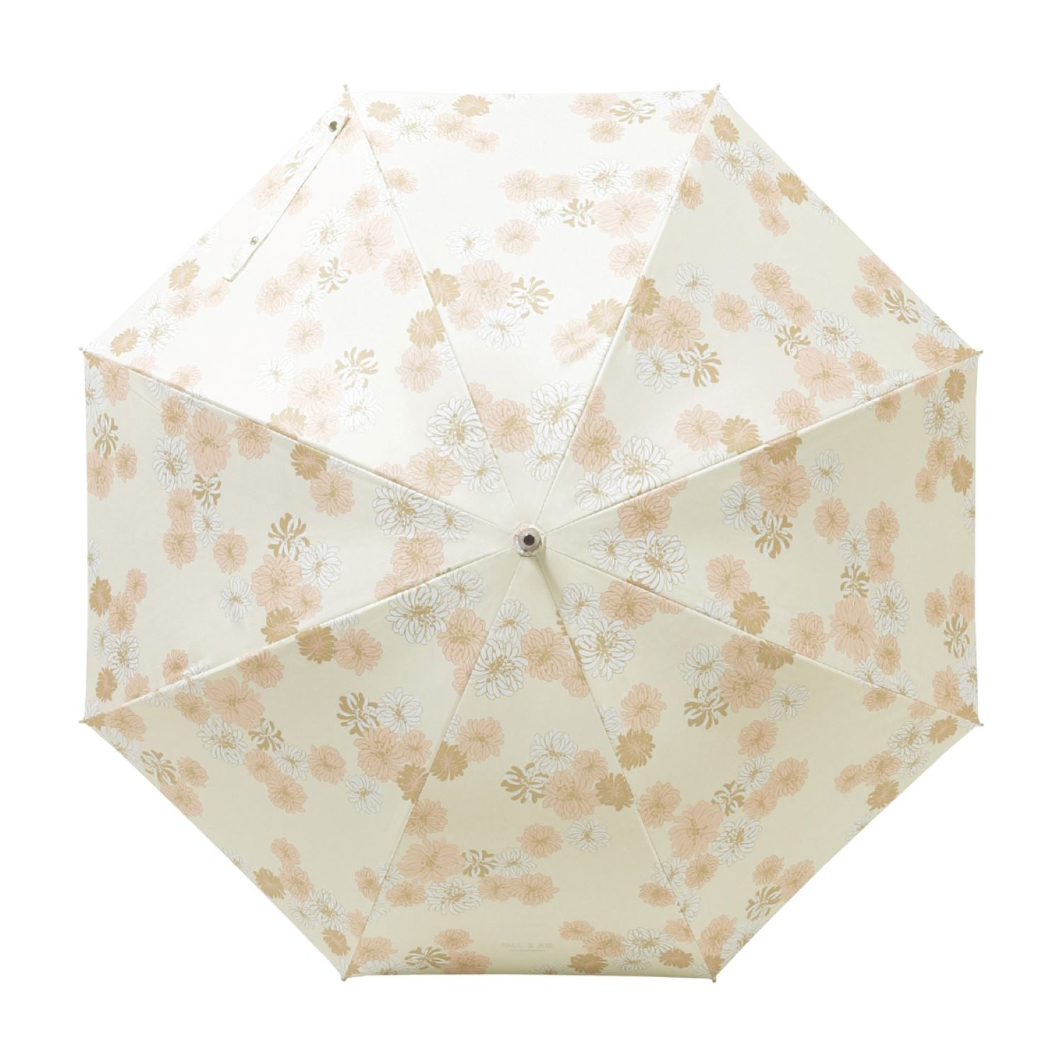 日傘（晴雨兼用）　長傘　クリザンテーム　ホワイト