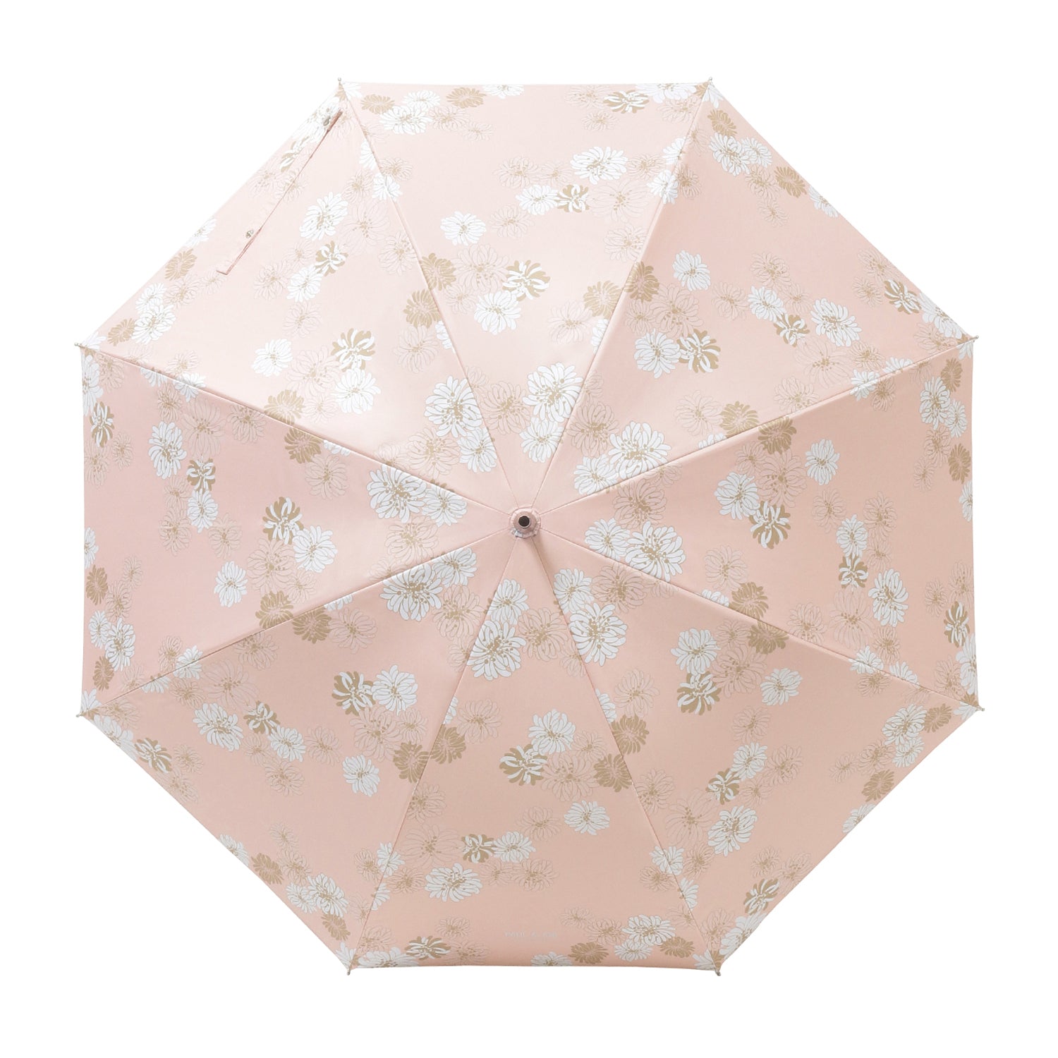 日傘（晴雨兼用）　長傘　クリザンテーム　ピーチ