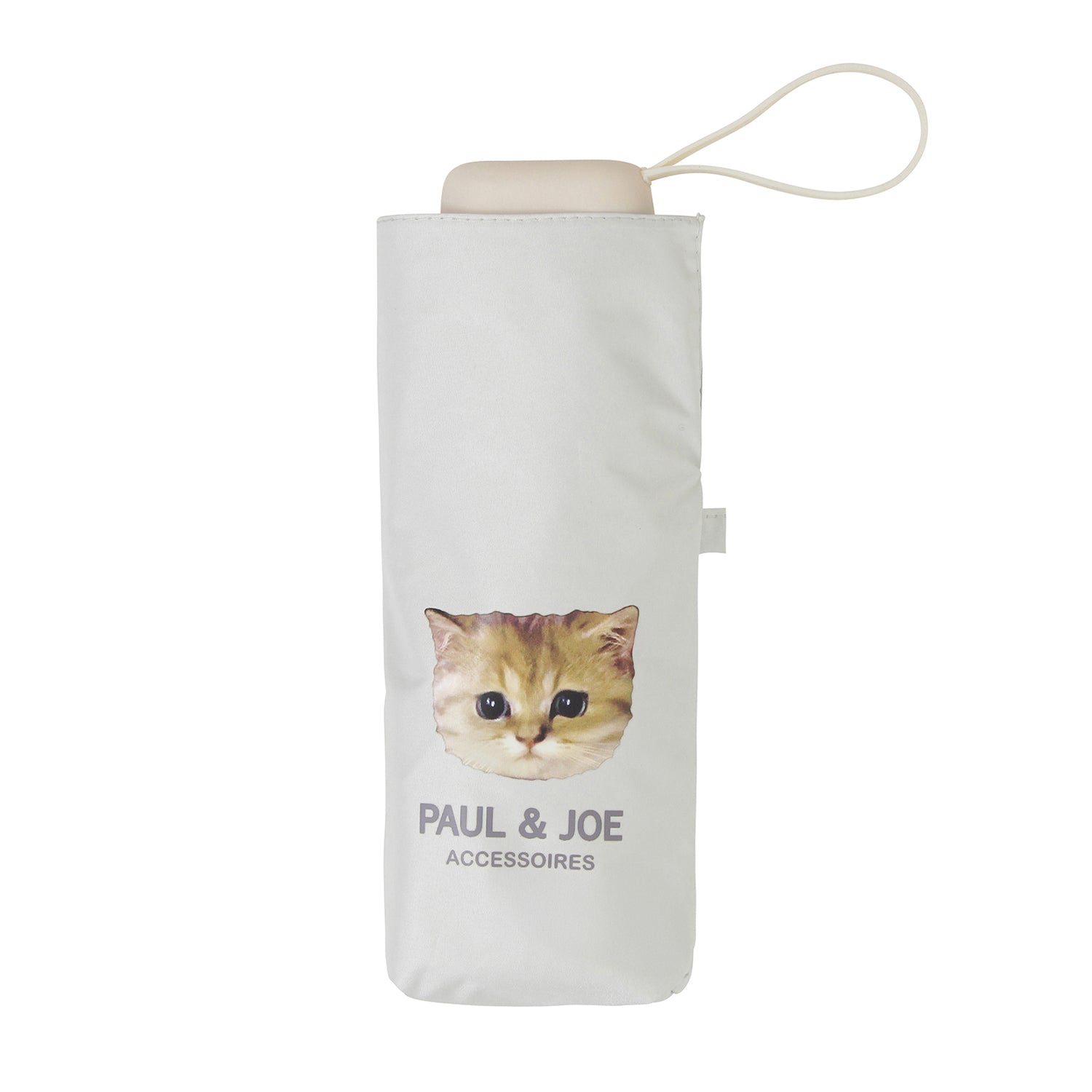 日傘（晴雨兼用）　折りたたみ傘　ヌネット　ホワイト