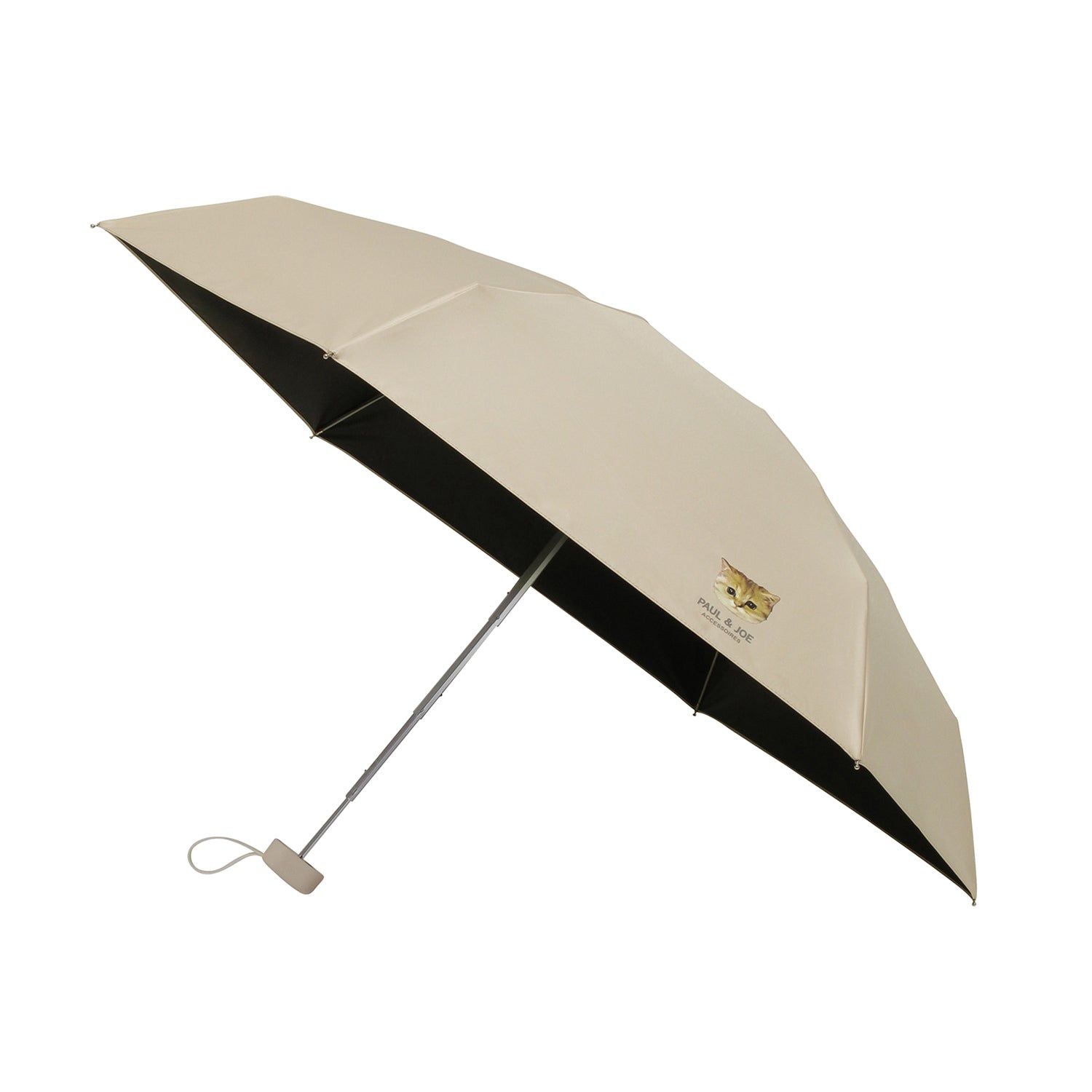 日傘（晴雨兼用）　折りたたみ傘　ヌネット　ベージュ