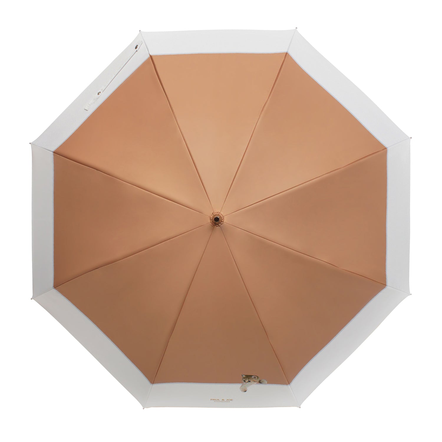 日傘（晴雨兼用）　長傘　スィンギングヌネット　ベージュ