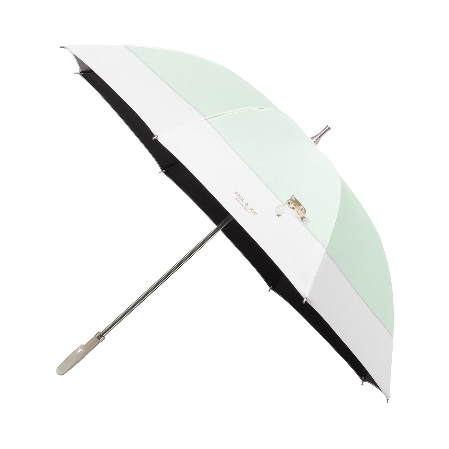 日傘（晴雨兼用）　長傘　スィンギングヌネット　ミントグリーン