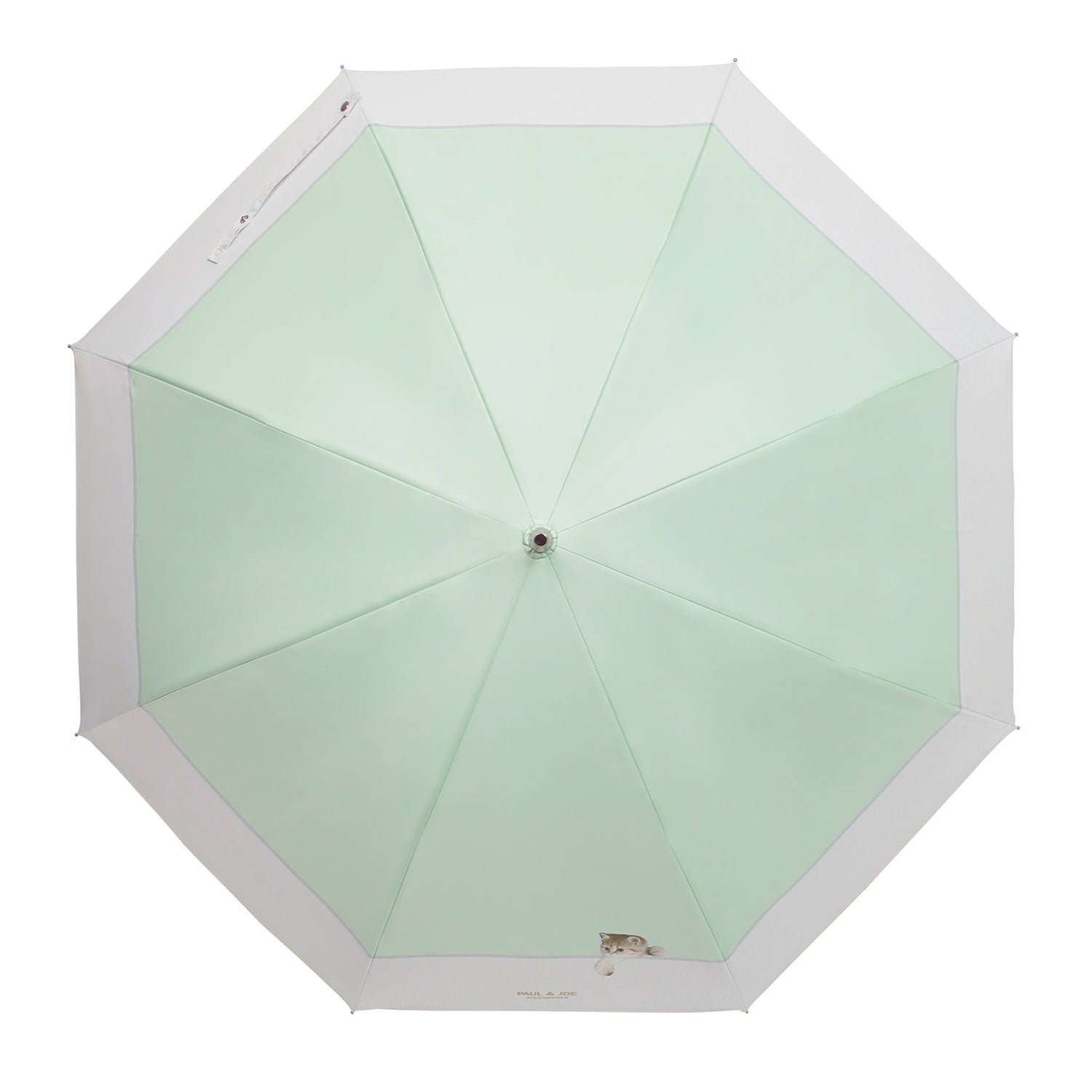 日傘（晴雨兼用）　長傘　スィンギングヌネット　ミントグリーン