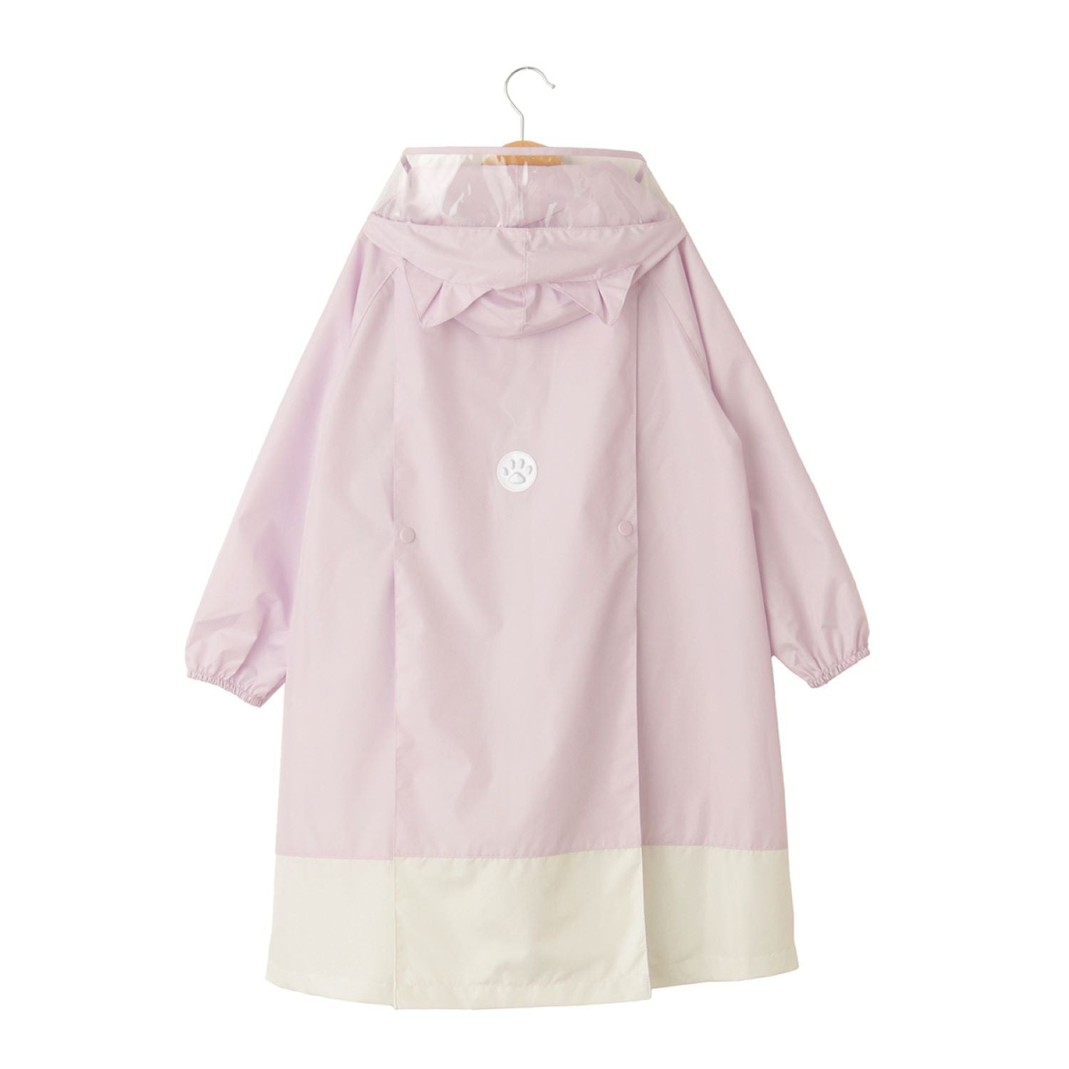 子供用レインコート　ヌネット×ネコみみ