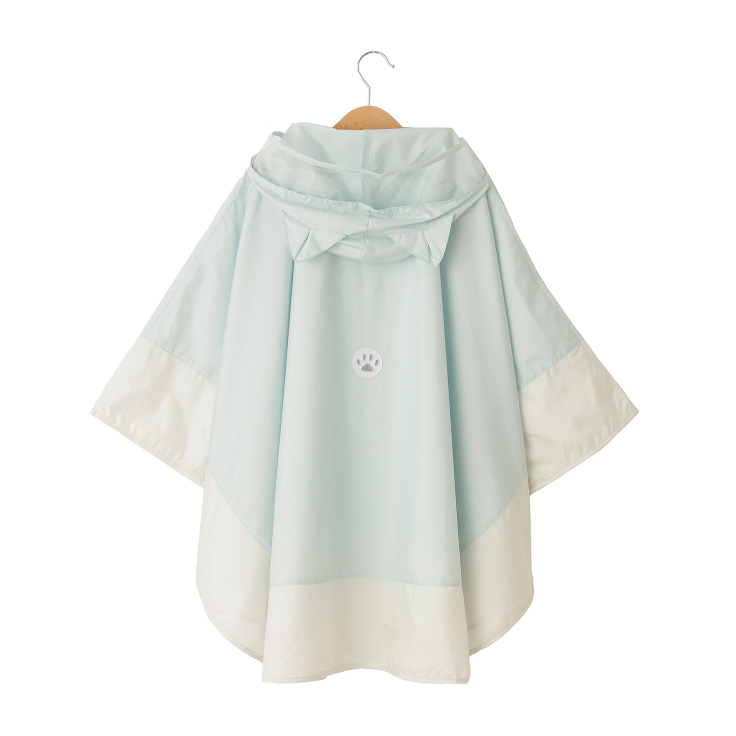 子供用レインポンチョ　ヌネット×ネコみみ