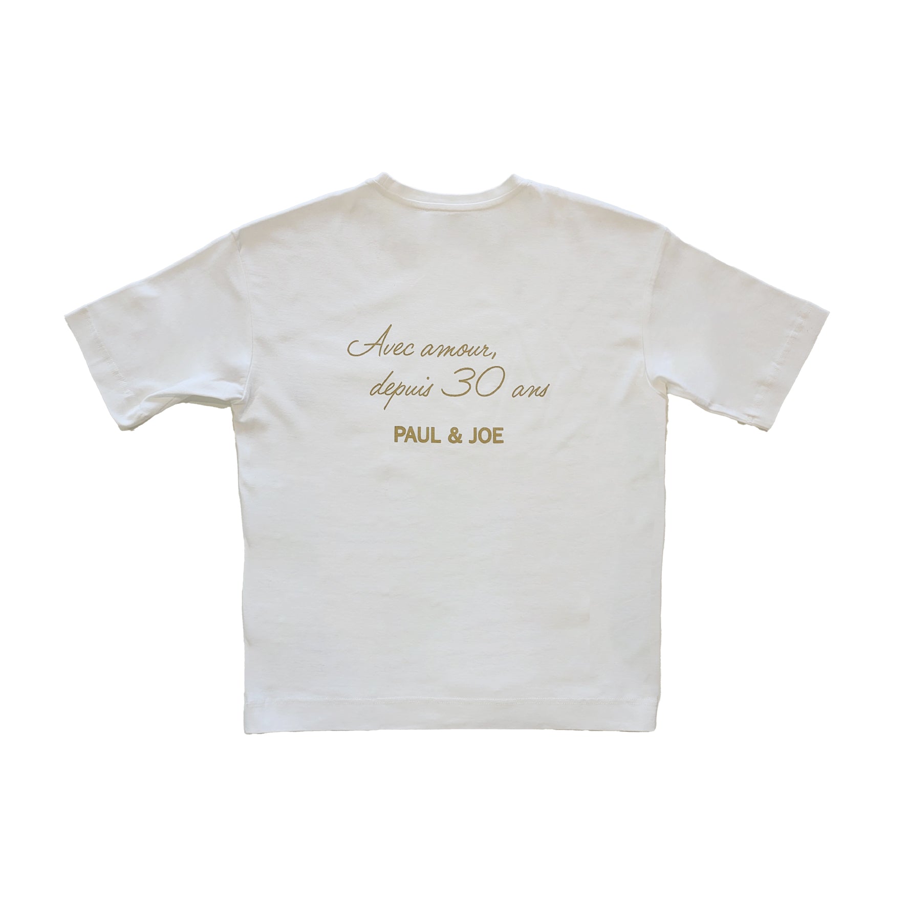 【30周年限定商品】ヌネットワッペン30周年Tシャツ（ブラック）