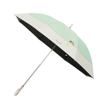 日傘（晴雨兼用）　長傘　スウィンギングヌネット　ミントグリーン