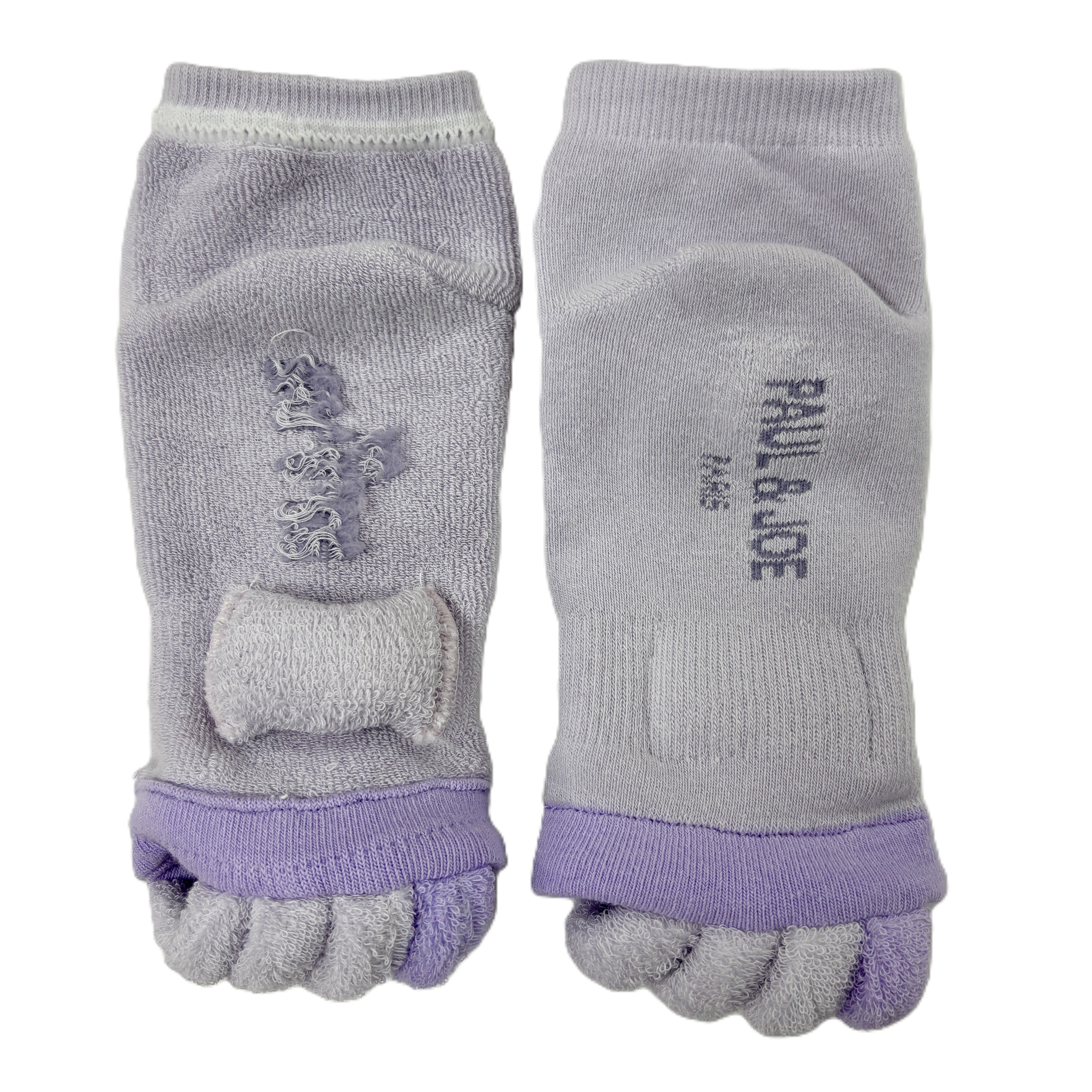 ヌネットワンポイント刺繍　セパレートソックス（ラベンダー）