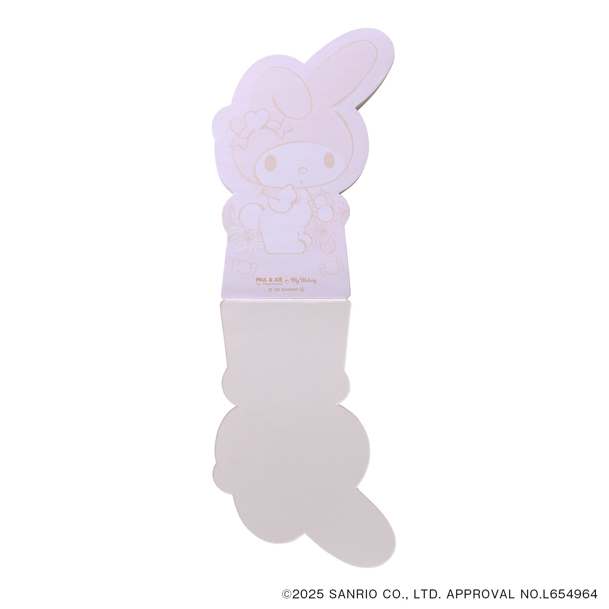 ダイカットメモ（ピンク）＜ポール ＆ ジョー×マイメロディ＞