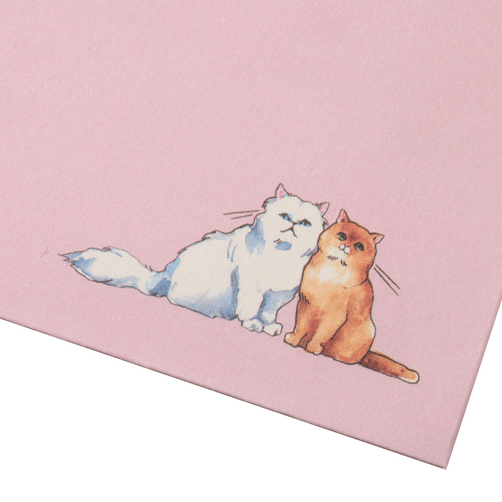 メッセージカードセット＜ﾌﾟﾚｲﾝｸﾞ･ｷｬｯﾂ＞