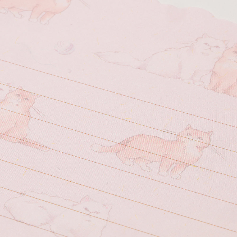 レースカットレターセット ＜プレイング・キャッツ＞