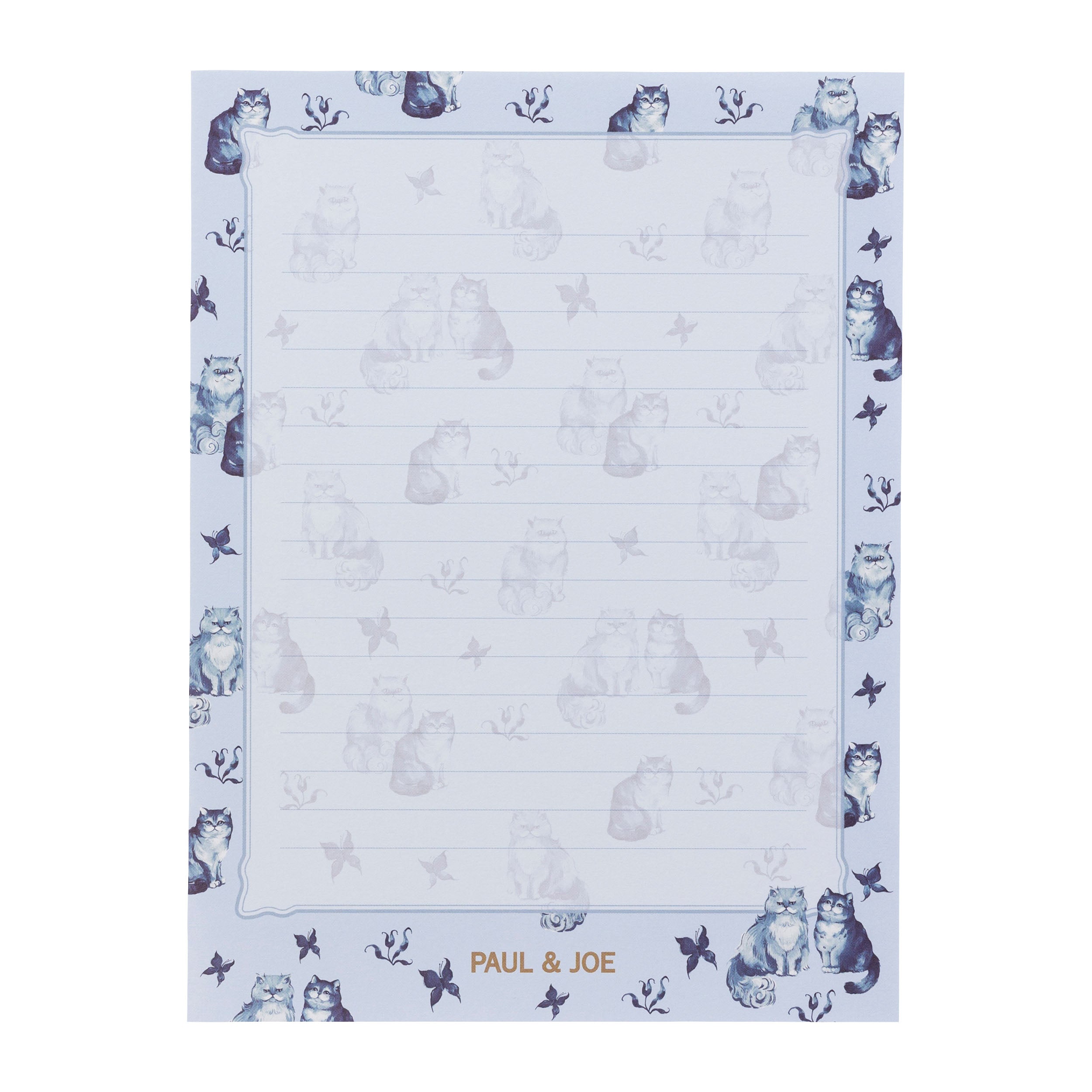 レターセット ＜アクワレル・キャッツ＞