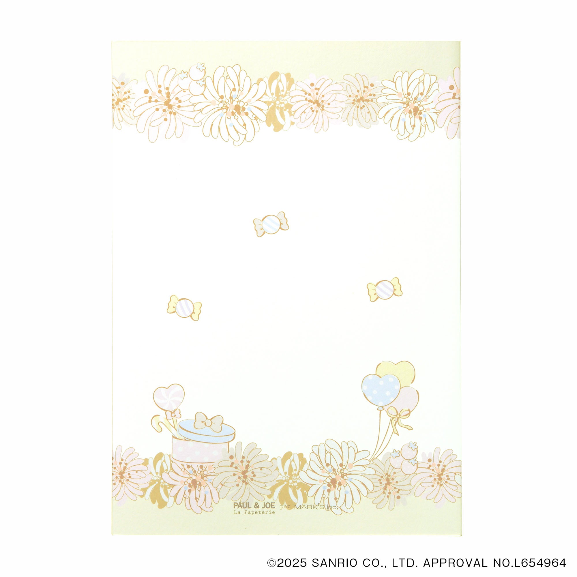 ノート・A5  ホワイト＜ポール ＆ ジョー×マイメロディ＞