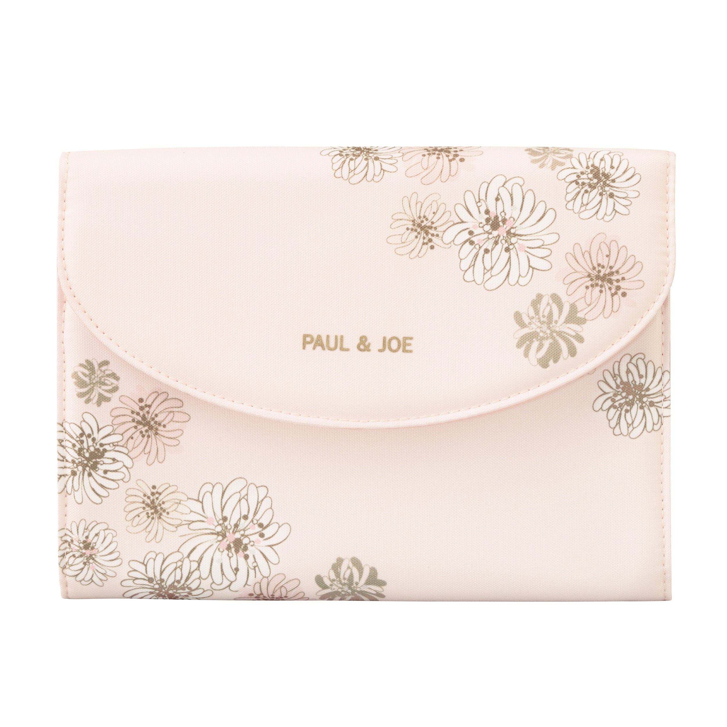 母子手帳・お薬手帳ケース・じゃばらタイプ ＜クリザンテーム・ピンク