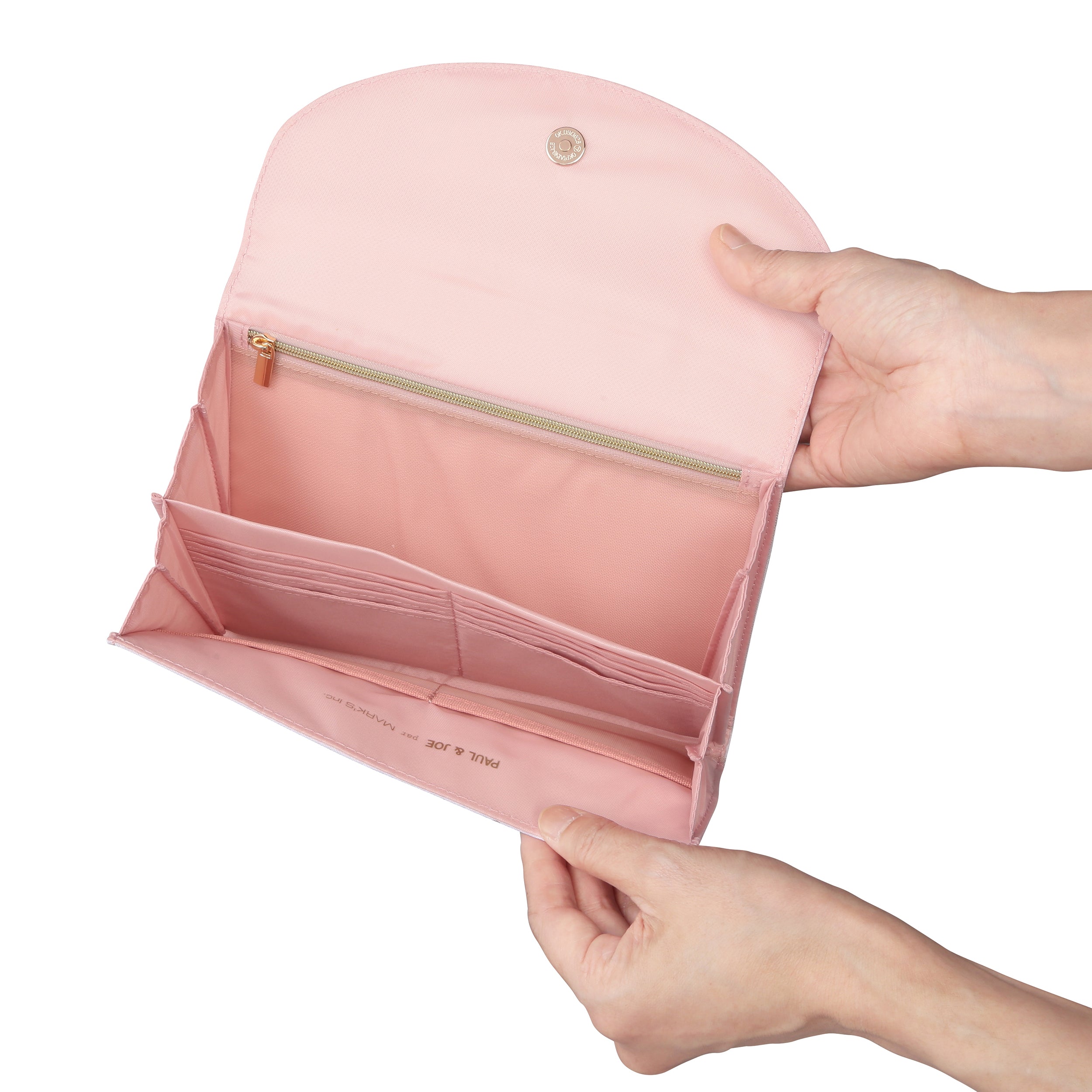 母子手帳・お薬手帳ケース・じゃばらタイプ ＜クリザンテーム・ピンク＞