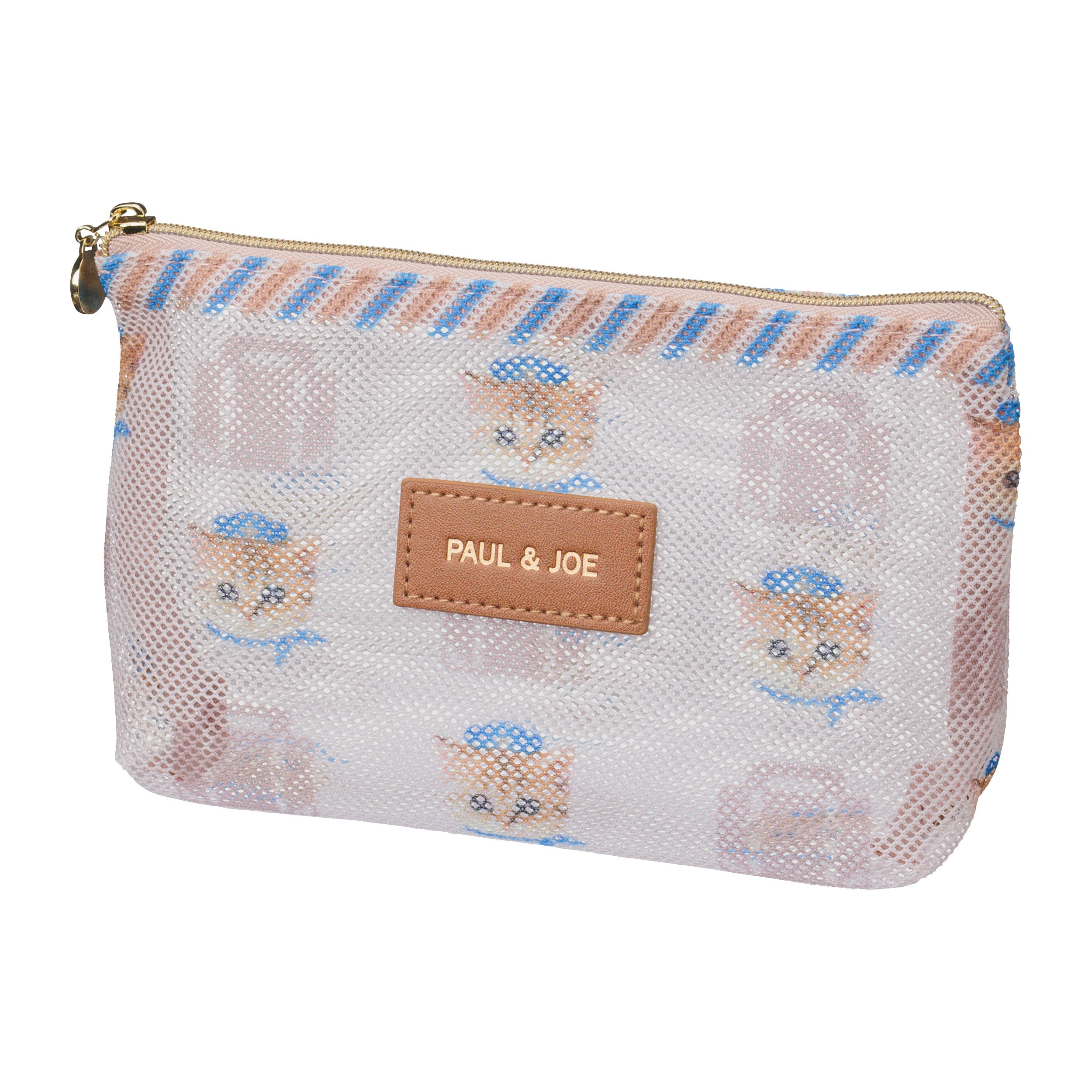 プリントメッシュポーチ＜ヌネット・トラベル＞