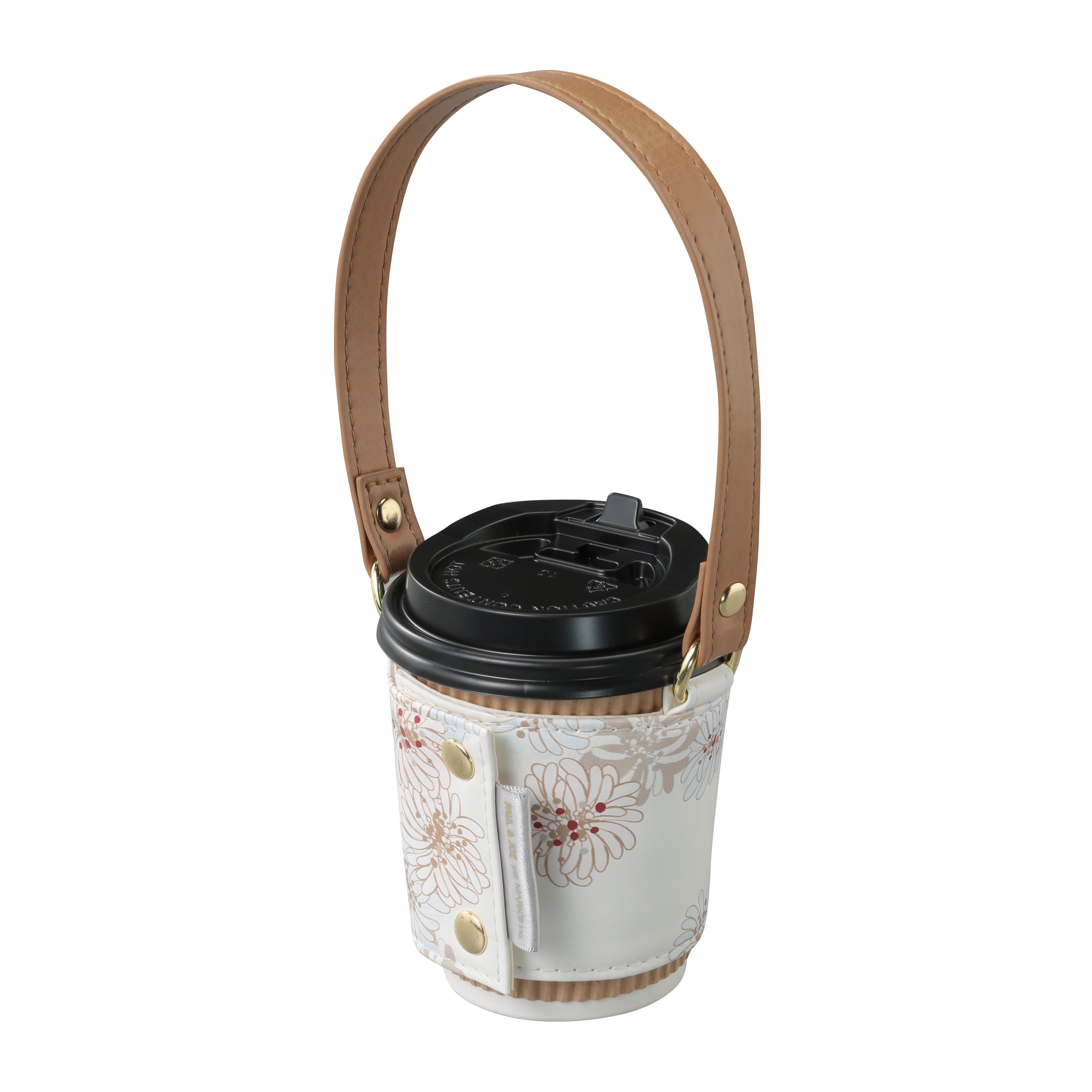 ドリンクカップホルダー＜クリザンテーム・ホワイト＞