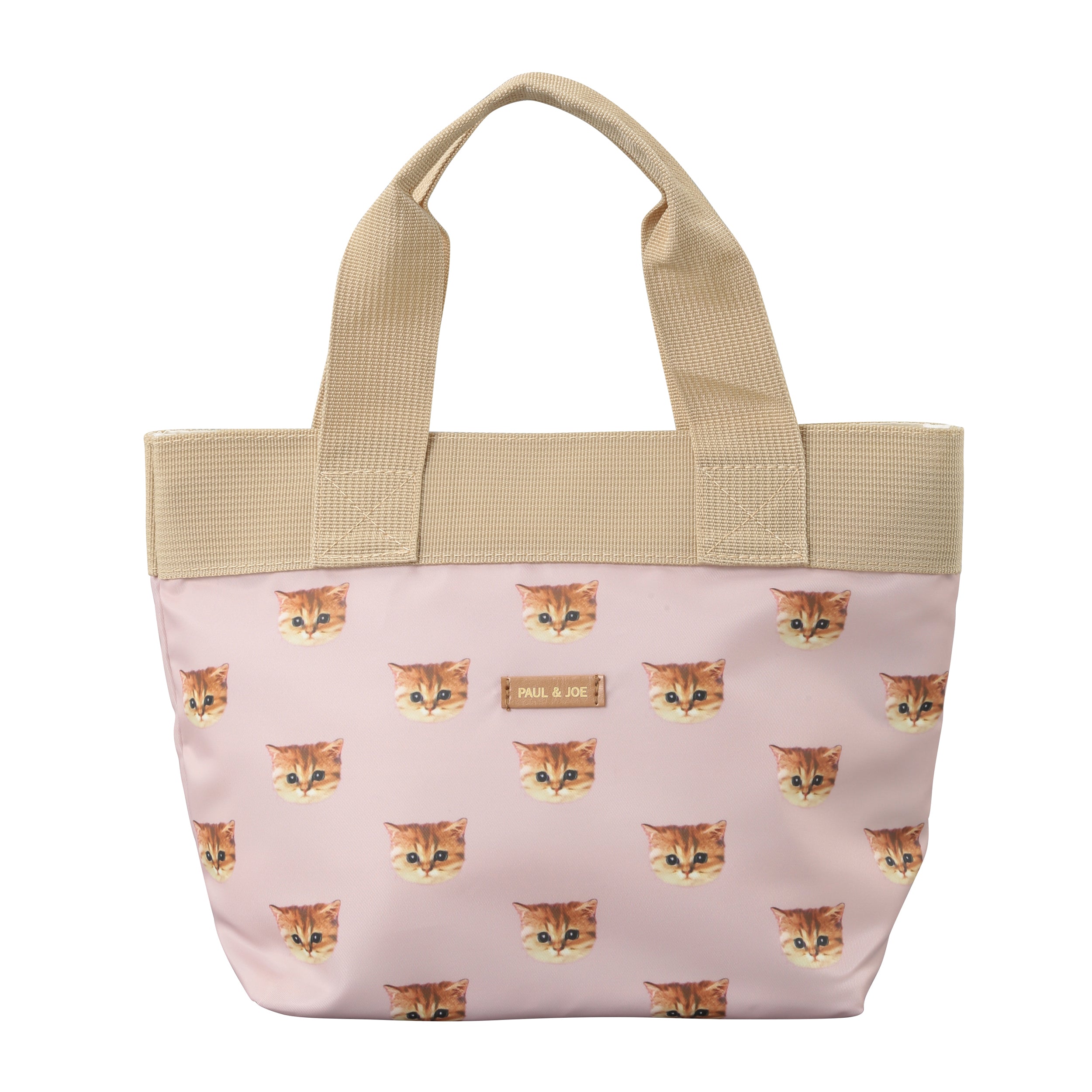 ランチトートバッグ＜ヌネット・ピンクベージュ＞