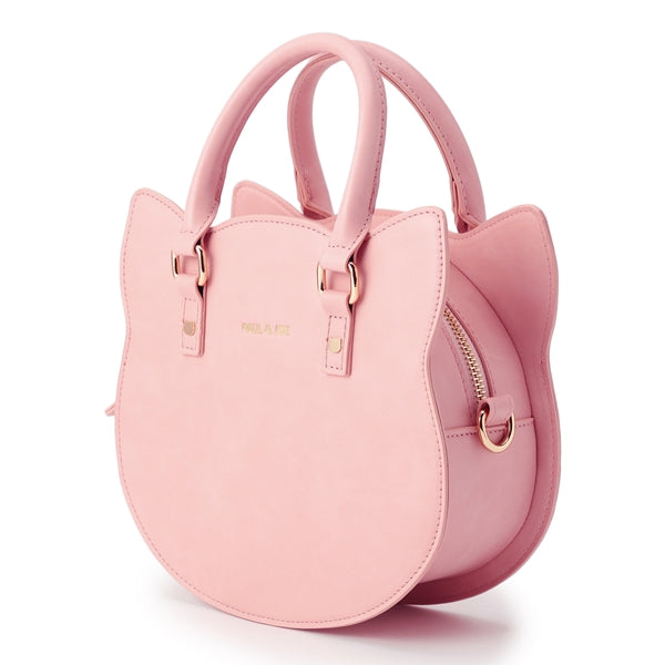 CAT FACE BAG　ハンドバッグ　ピンク