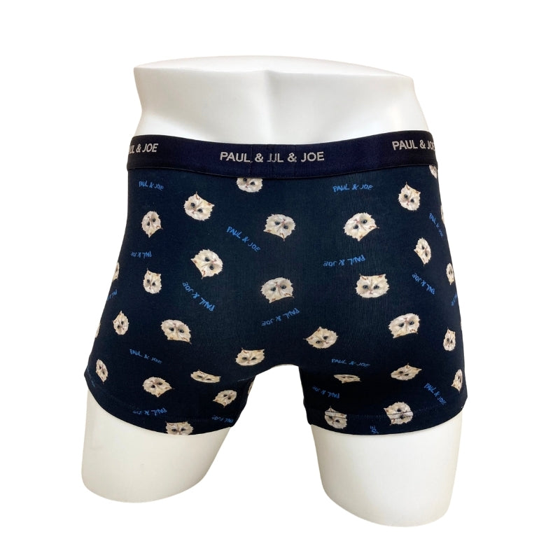 ジプシー総柄　前開きボクサーパンツ（ネイビー）