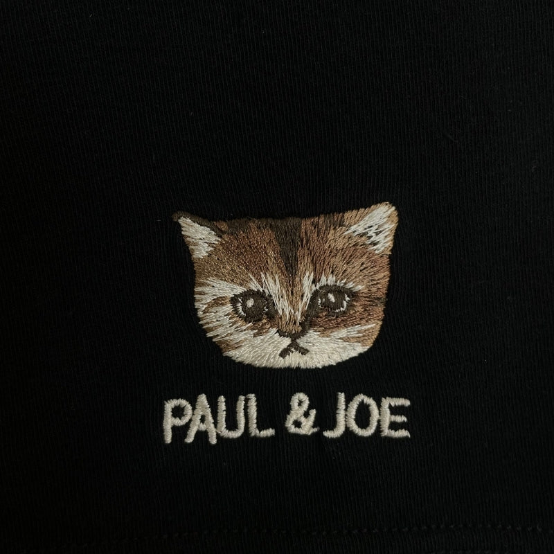 ヌネット刺繍柄　前開きボクサーパンツ（ブラック）